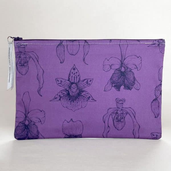 Cartuchera - La Magia de las Orquídeas - Grande