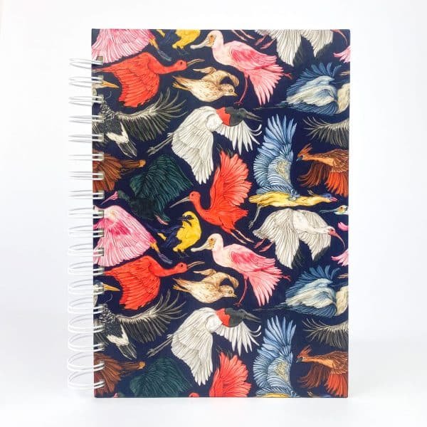 Planeador Anual - Tierra de Aves, Diversidad de Vida y Color Azul