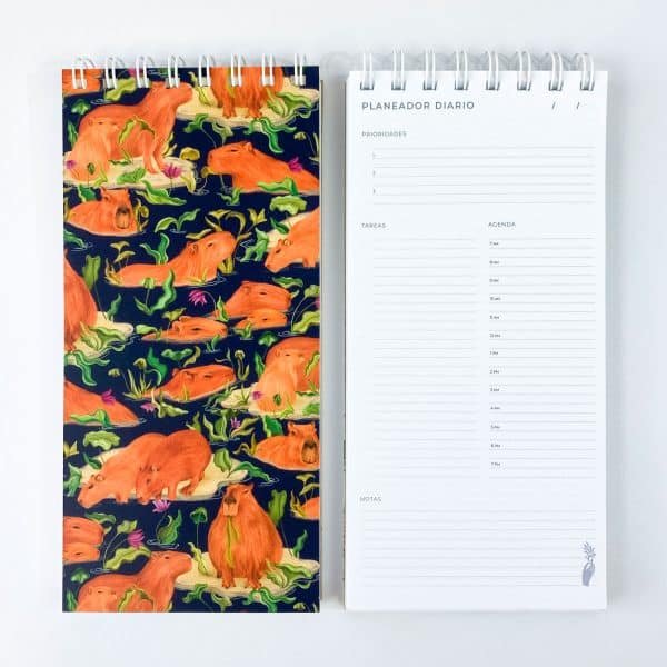 Planeador Diario - Esteros y Chigüiros, Paisaje Vivo Azul