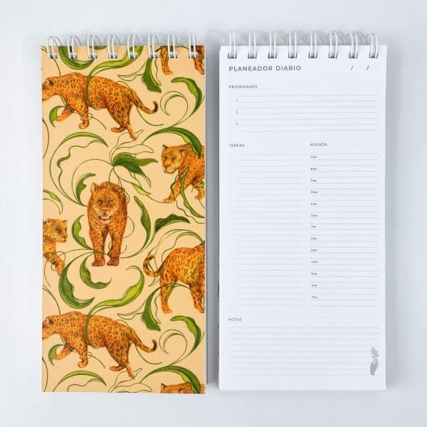 Planeador Diario - Hogar del Jaguar, Naturaleza Salvaje Crema