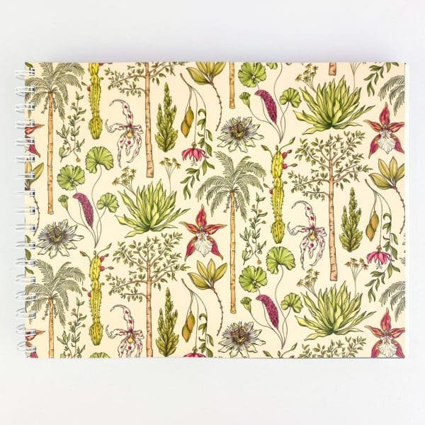 Libreta de dibujo - Vegetación de La Sierra, heterogénea, relacional y vital - Día