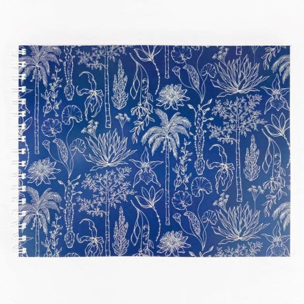 Libreta de dibujo - Vegetación de La Sierra, heterogénea, relacional y vital - Noche