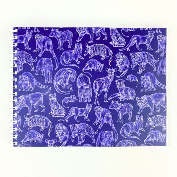 Libreta de dibujo - Mamíferos de La Sierra, cuidadores de la armonía - Noche