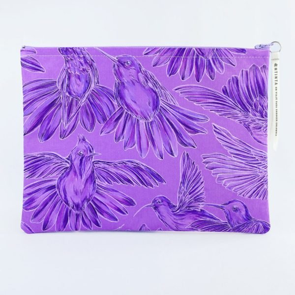 Cartuchera - Colibríes, mensajeros del mundo natural y espiritual - Grande