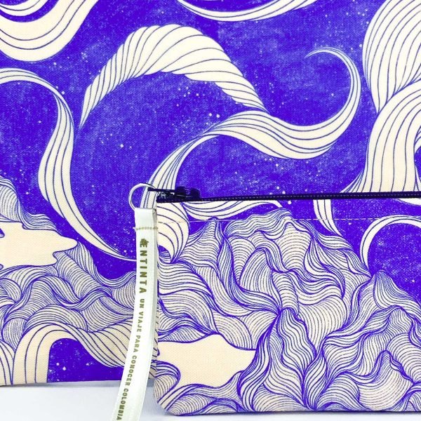 Cartuchera - El Fluir natural del Agua, movimiento cíclico y vital - Noche