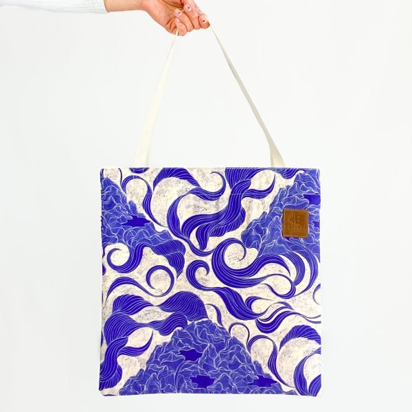 Tote bag - El Fluir natural del Agua, movimiento cíclico y vital - Día