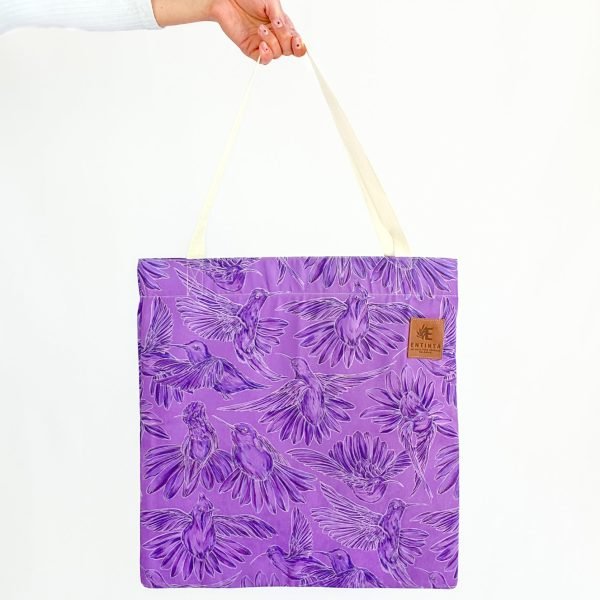 Tote bag - Colibríes, mensajeros del mundo natural y espiritual