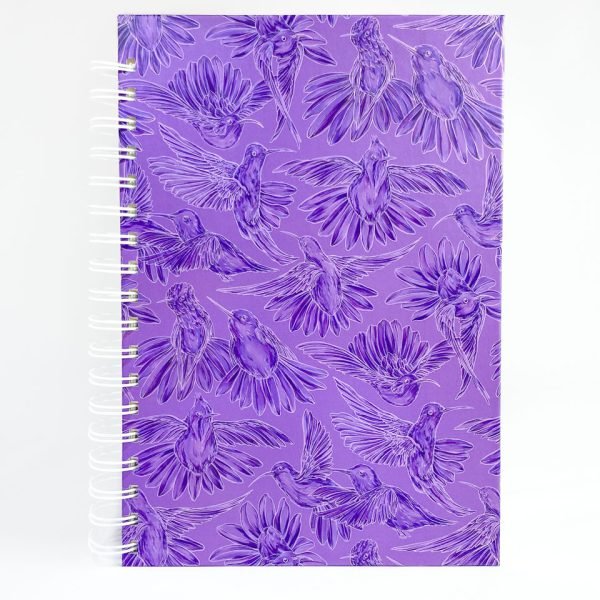 Cuaderno 4 materias - Colibríes, mensajeros del mundo natural y espiritual