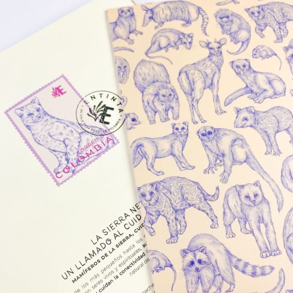 Cuaderno 80 hojas - Mamíferos de La Sierra, cuidadores de la armonía - Día