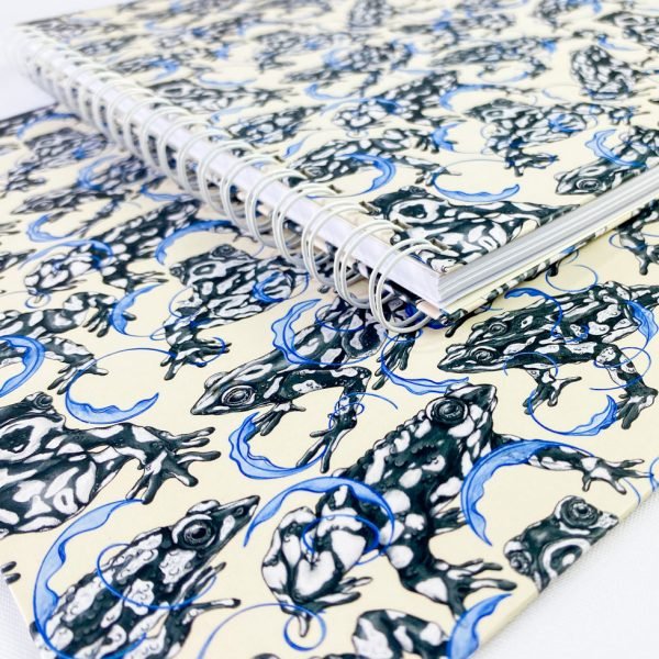 Cuaderno 80 hojas - Arlequines de la Noche Estrellada, guardianas del Agua