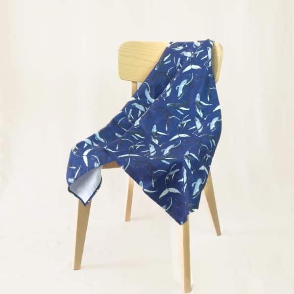 Toalla - Danza Marina Azul - XL - 76x130 cm
