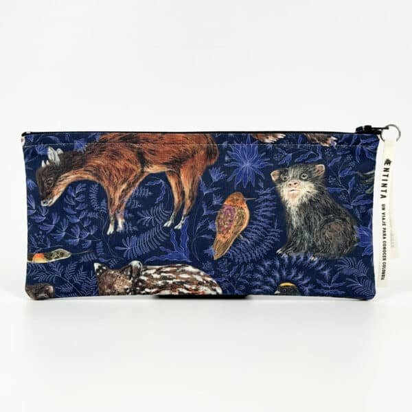 Cartuchera - Fauna Silvestre en las Montañas de Fuego - Noche - Mediano