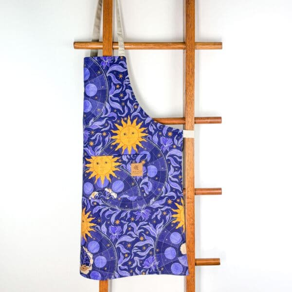 Delantal - El Mundo Celeste, manifestación cíclica de la naturaleza - Noche