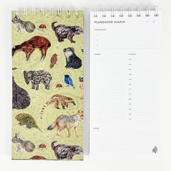 Planeador Diario - Fauna Silvestre en las Montañas de Fuego - Día