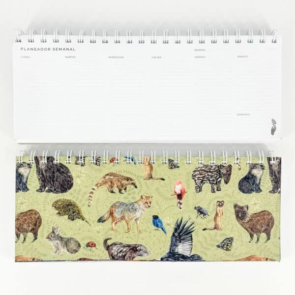 Planeador Semanal - Fauna Silvestre en las Montañas de Fuego - Día