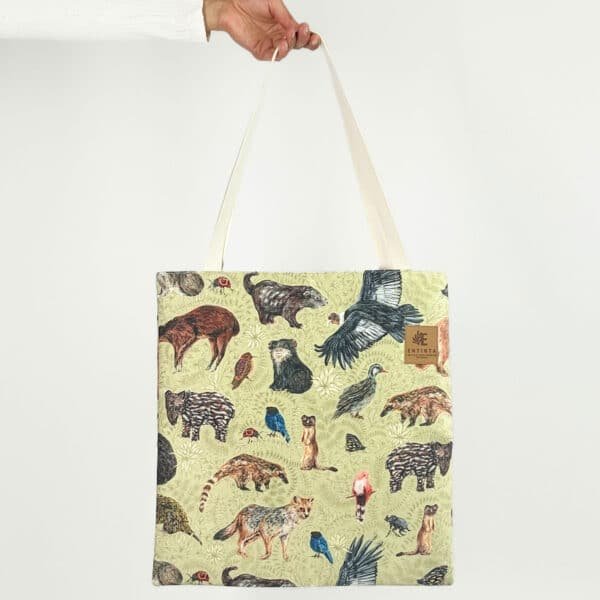 Tote bag - Fauna Silvestre en las Montañas de Fuego - Día