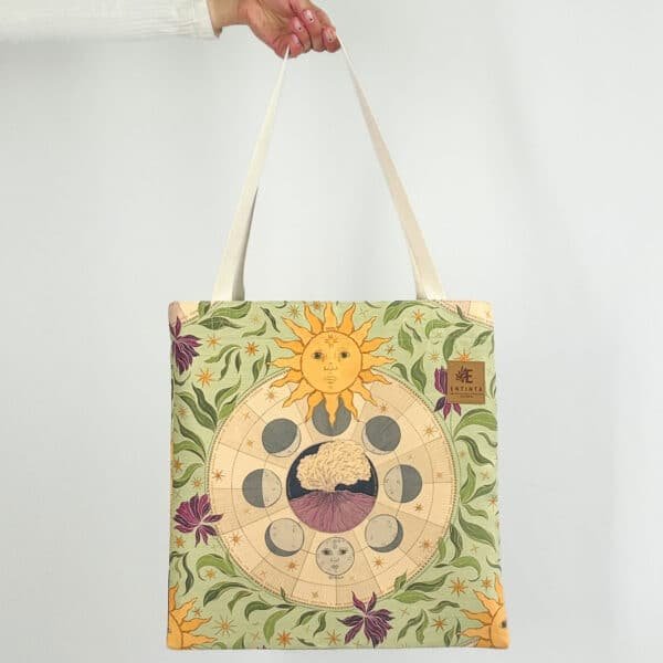 Tote bag - El Mundo Celeste, manifestación cíclica de la naturaleza - Día