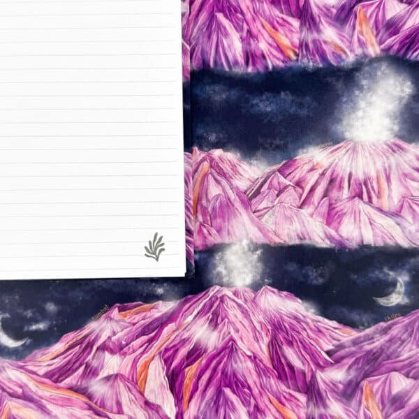 Cuaderno 4 materias - La Ruta del Fuego de Nariño - Noche