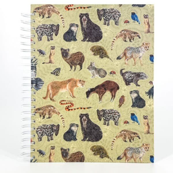 Cuaderno 4 materias - Fauna Silvestre en las Montañas de Fuego - Día