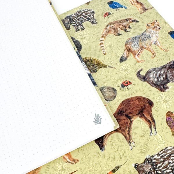 Cuaderno 80 hojas - Fauna Silvestre en las Montañas de Fuego - Día