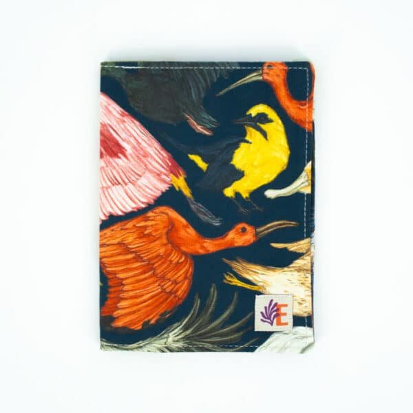 Porta Pasaporte - Tierra de Aves, Diversidad de Vida y Color - Azul