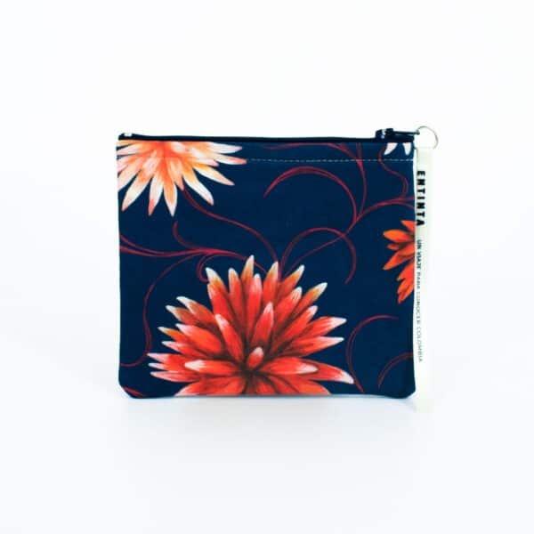 Monedero - La Eterna Flor de Inírida azul