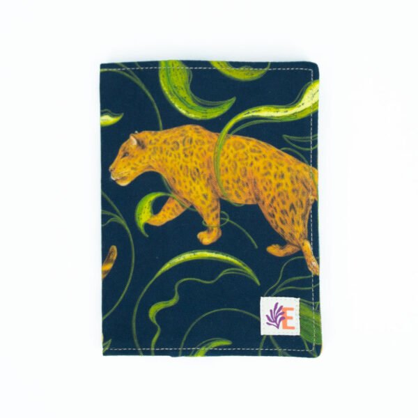 Porta Pasaporte - Hogar del Jaguar, Naturaleza Salvaje Azul