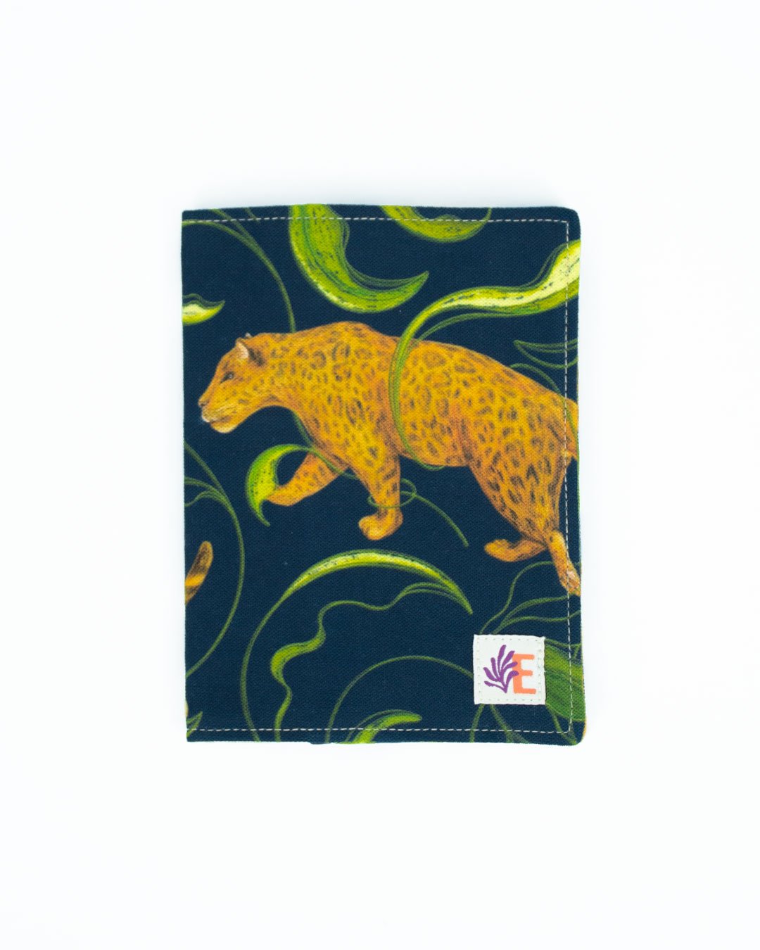 Porta Pasaporte - Hogar del Jaguar, Naturaleza Salvaje Azul