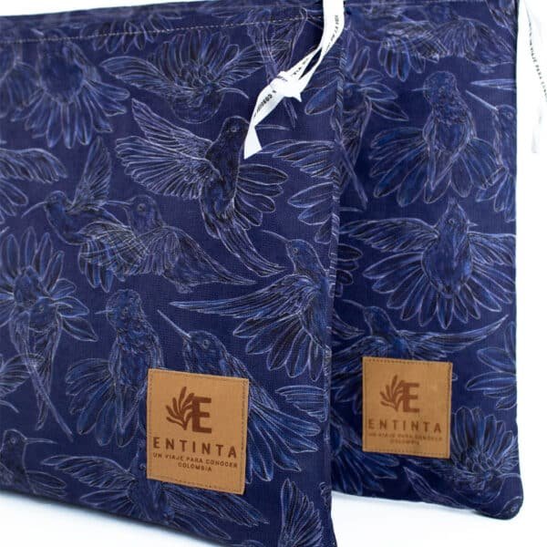 Estuche - Colibríes, mensajeros del mundo natural y espiritual azul