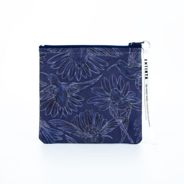 Monedero - Colibríes, mensajeros del mundo natural y espiritual azul