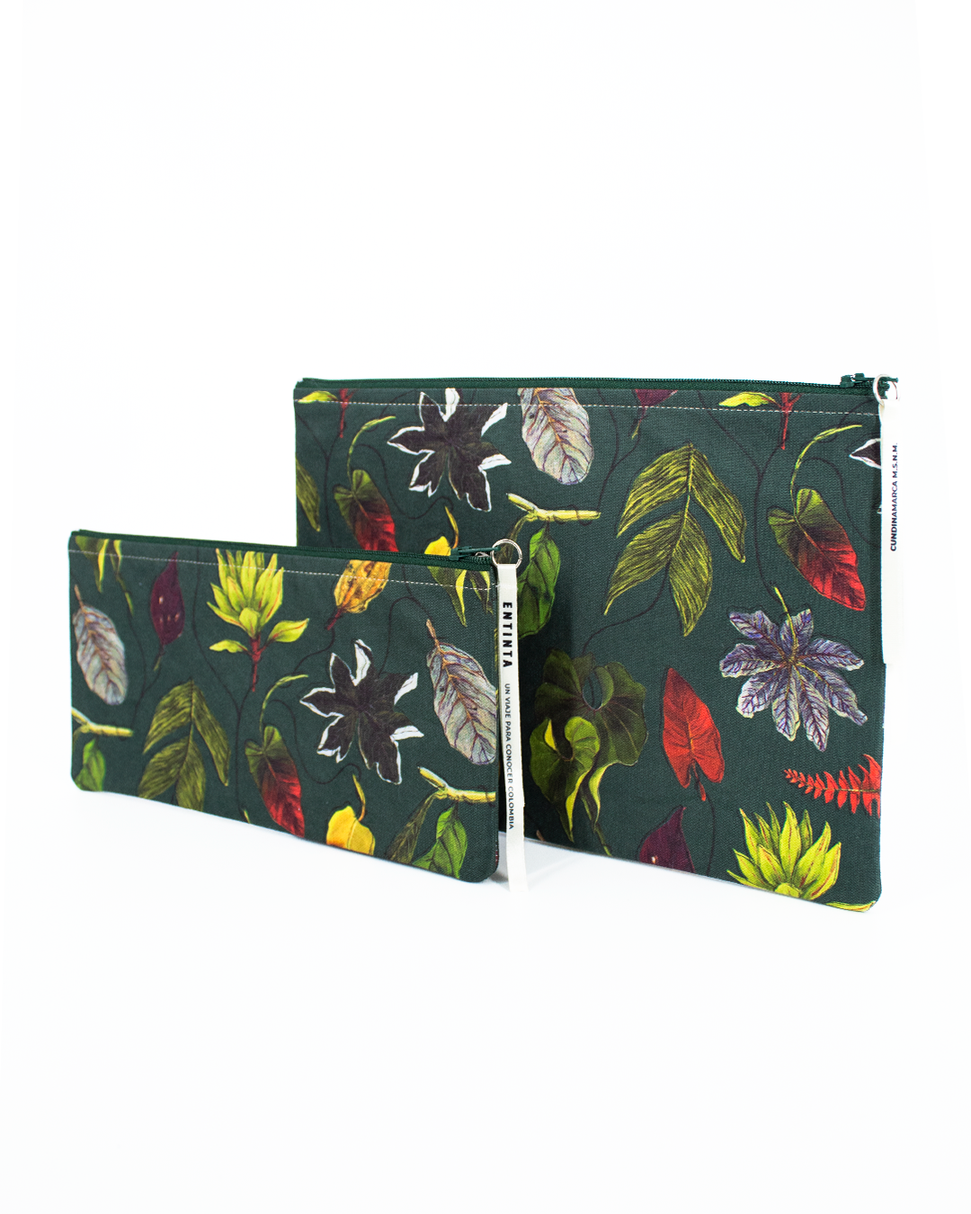 Cartuchera - Hojas Multicolores y Desiguales - Imagen 7